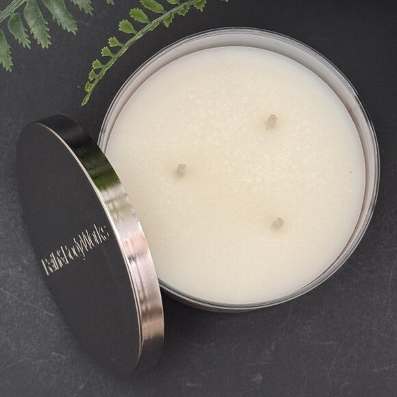 BBW Rum Rum Reindeer Bath & Body Works 3 Wick Candle - Picture 6 of 10